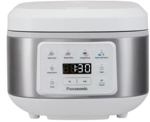Panasonic Panasonic SR-DA152WXE Ryżowar Parowar 770W 1,5L Timer FuzzyLogic 10