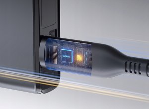 Kabel Na Usb-c 5m 100w Pd Do Starlink Mini / Wodoodporny + Oświetlenie Led / M58-5 3