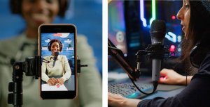 Mikrofon Carol CAROL E dźwiękowy 916SU Mikrofon dynamiczny USB 3