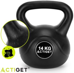 Kettlebell bitumiczny 14 kg 3
