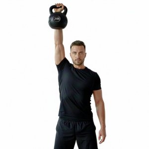 Kettlebell bitumiczny 14 kg 5