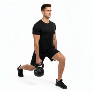 Kettlebell bitumiczny 14 kg 6