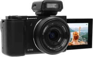 Aparat Cyfrowy Agfaphoto Pro 24mp 4k Wifi Ruchomy Lcd 3x Zoom Optyczny / C110 4