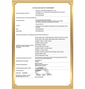 JUMPER CIŚNIENIOMIERZ JPD-HA120 BIAŁY (z 2