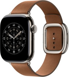 Apple Pasek do smartwatcha - 42mm - Rozmiar L - Caramel - do zegarka Hermes Series 7, Hermes Series 9, SE 3, Series 10, Series 11, Series 8, Series 9 2