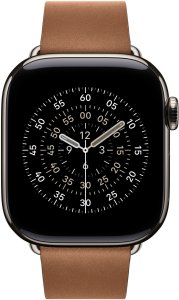 Apple Pasek do smartwatcha - 42mm - Rozmiar L - Caramel - do zegarka Hermes Series 7, Hermes Series 9, SE 3, Series 10, Series 11, Series 8, Series 9 3