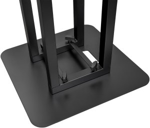 Czarny totem 135-250cm PTS24W statyw sceniczny DJ z akcesoriami one size 11