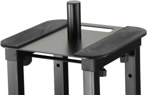 Czarny totem 135-250cm PTS24W statyw sceniczny DJ z akcesoriami one size 14