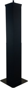 Czarny totem 135-250cm PTS24W statyw sceniczny DJ z akcesoriami one size 2