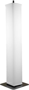 Czarny totem 135-250cm PTS24W statyw sceniczny DJ z akcesoriami one size 4