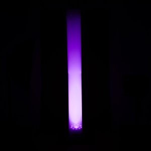 Czarny totem 135-250cm PTS24W statyw sceniczny DJ z akcesoriami one size 6