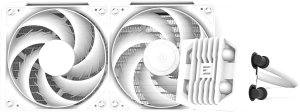 Chłodzenie wodne ALPHA2 SE A24 WH 240 mm CPU Liquid Cooler 3