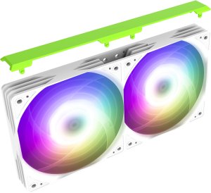 Chłodzenie wodne ALPHA2 SE A24 WH 240 mm CPU Liquid Cooler 5
