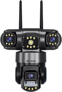 78-680# Kamera blow wifi 3 obiektywy 6mp v380 czarna 176