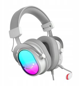 Słuchawki studyjne nauszne Fifine H16W 7.1 White RGB 3