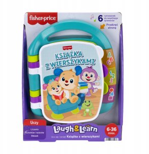 Mattel FP LL KSIAZECZKA Z WIERSZYKAMI TURKUS JMM57 WB5 12