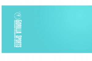 Taśma guma oporowa 120 cm turkusowa 2