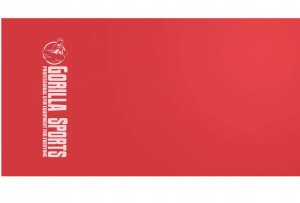 Taśma oporowa czerwona 200cm 2