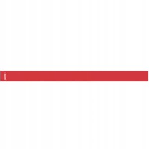 Taśma oporowa czerwona 200cm 3