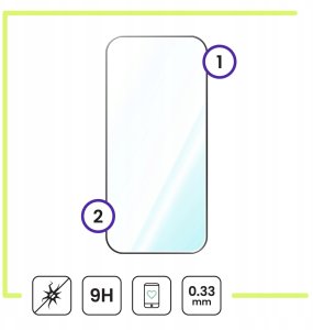 Hello Case 2-PAK Szkło Hybrydowe Do Infinix Note 40 4G / 5G (Szybka 9H, Pełne 5D) 2
