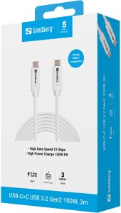 USB-C to C USB 3.2 Gen2 100W, 3