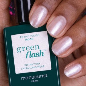 MANUCURIST_Green Flash Led Gel Nail Lacquer lakier do paznokci Moon 15ml 3