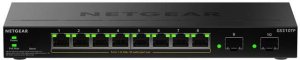 S350 Series 8-Port Gigabit Ethernet PoE+ Smart Managed Essentials Switch with 2 Dedicated SFP Ports 2