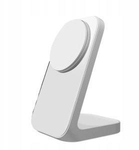 NOMAD Stand One - bezprzewodowa ładowarka Qi2,2 25W do dwóch urządzeń kompatybilna z MagSafe, 4 gen. (silver) 2