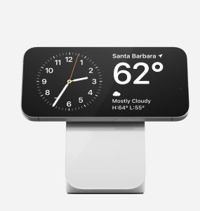 NOMAD Stand One - bezprzewodowa ładowarka Qi2,2 25W do dwóch urządzeń kompatybilna z MagSafe, 4 gen. (silver) 4