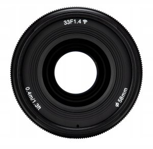 Obiektyw Yongnuo YN 33 mm f/1,4 S DA DSM WL Pro do Sony E 5