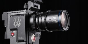 Obiektyw Laowa Nanomorph 32 mm T2,9 1,5x LF Blue do Arri PL / Canon EF 8