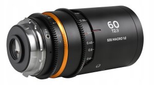 Obiektyw Obiektyw Laowa Nanomorph 60 mm T2,9 1,5x S35 Macro 1:2 Amber do Arri PL / Canon EF 4