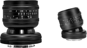 Obiektyw AstrHori MF 50 mm f/1,4 Full-frame Tilt do Sony E 11
