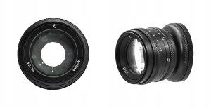 Obiektyw AstrHori MF 50 mm f/1,4 Full-frame Tilt do Sony E 12