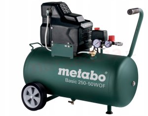 METABO KOMPRESOR BASIC 250-50 W OF + LPZ 4  230V 50L 8BAR 120L/MIN BEZOLEJOWY 3
