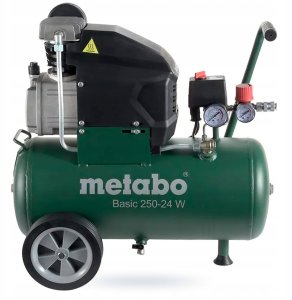 METABO KOMPRESOR BASIC 250-50 W OF + LPZ 4  230V 50L 8BAR 120L/MIN BEZOLEJOWY 9