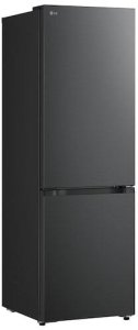 LG Refrigerator | GBBSJ1CCEP | Energy efficiency class C | Free standing | Combi | Height 186 cm | Fridge net capacity 220 L | Freezer net capacity 113 L | Display | 34 dB | Black 10