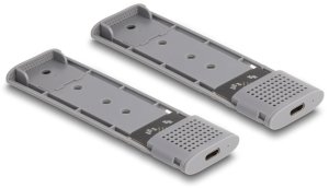 Delock DeLOCK Zewnętrzna obudowa USB Type-C Dual Combo na 2 x dyski SSD M.2 NVMe PCIe lub SATA - Beznarzędziowa 4