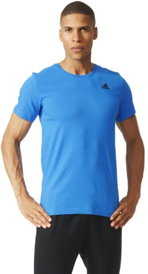 Adidas Koszulka Ess Tee niebieska r. S (AK1755) 1