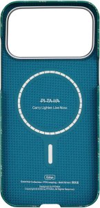 Pitaka Pitaka Ultra-Slim Case, Monogram-Gold/Green - iPhone 17 Pro Max 3