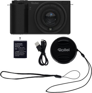 Rollei Compactline 12058 compact camera 1/4" Kompaktowy aparat fotograficzny 64 MP CMOS 9200 x 6900 px Czarny 4