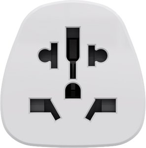 Savio SAVIO AP-06 Adapter podróżny, gniazdo globalne – wtyk EU 2