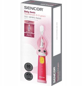 Szczoteczka Sencor SOC 0811RS Bernu elektryczna szczoteczka do zębów SOC 0811RS (8590669352760) 3
