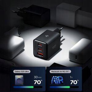 Spigen Essential 47W Wall Charger EE473EU, black 6