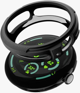 Spigen Liquid Air V2, matte black - Google Pixel Watch 4 45mm 2