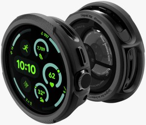 Spigen Liquid Air V2, matte black - Google Pixel Watch 4 45mm 3