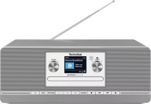 Radioodtwarzacz TechniSat Technsat DigitRadio 372 CD BT srebrny 2
