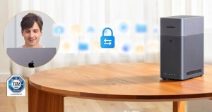 UGREEN NASync DH2300 2-bay NAS 4GB RAM NFC LAN 1GbE AI Bez Dysków 10