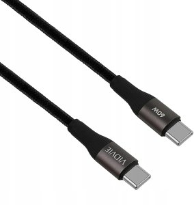 Vidvie SZYBKI KABEL VIDVIE USB TYP-C PRZEWÓD MOCNY 60W 2m 2