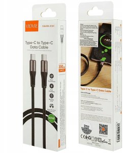 Vidvie SZYBKI KABEL VIDVIE USB TYP-C PRZEWÓD MOCNY 60W 2m 5